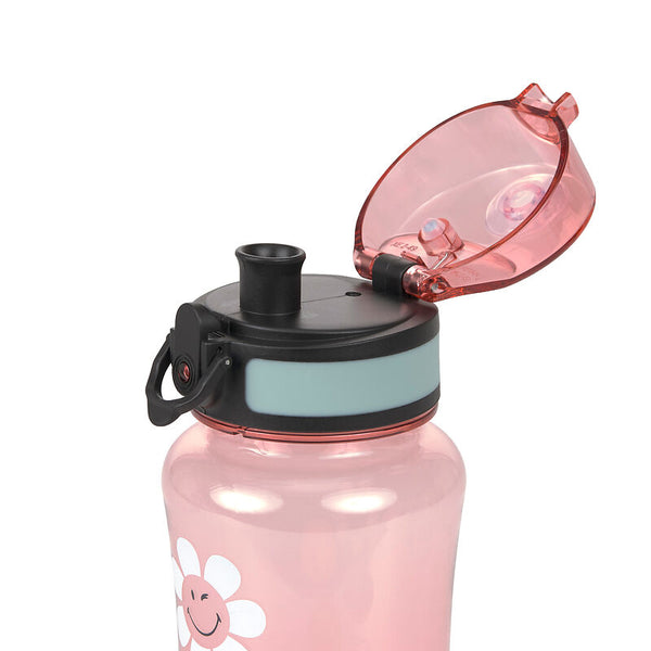 Lassig - Drinking Bottle SmileyWorld® Dusty Rose
