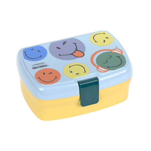 Lassig - Lunchbox SmileyWorld® Blue