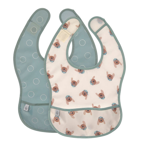 Lassig - Lightweight Bib 2 pcs Tiny Team Dog