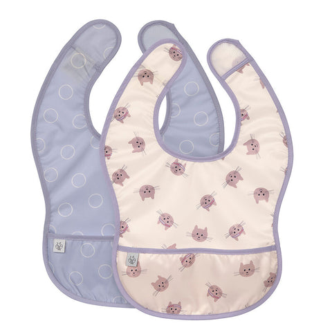 Lassig - Lightweight Bib 2 pcs Tiny Team Cat