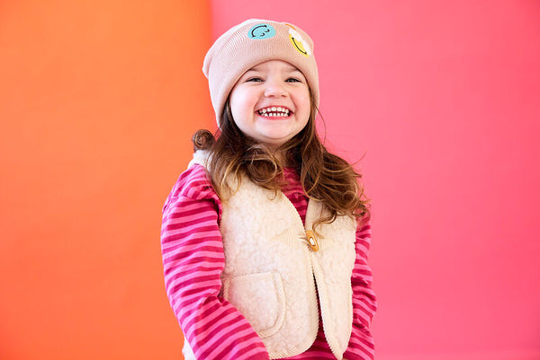 Lassig - Beanie SmileyWorld® Dusty Rose