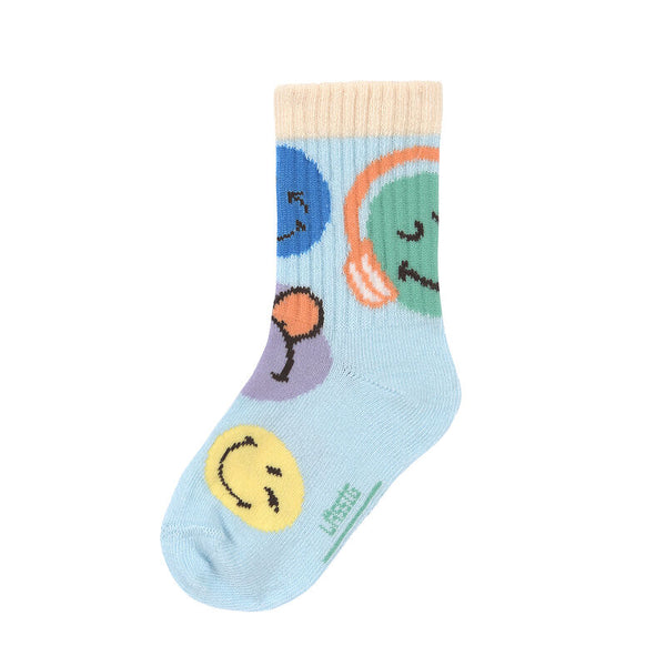 Lassig - Socks 3 pcs SmileyWorld® Blue