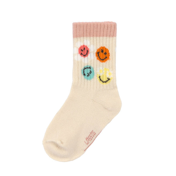 Lassig - Socks 3 pcs SmileyWorld® Dusty Rose