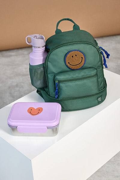 Lassig - Little Gang - Bottle Stainless Steel - Heart Lilac