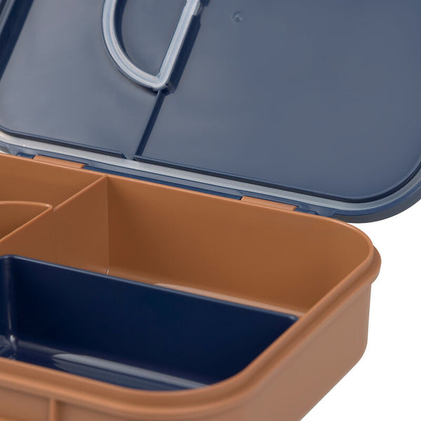 Lassig - Little Gang - Bento Lunchbox - Smile Navy