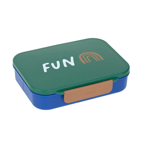 Lassig - Little Gang - Bento Lunchbox - Rainbow green