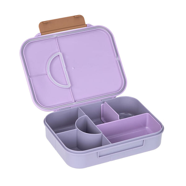 Lassig - Little Gang - Bento Lunchbox - Heart lilac