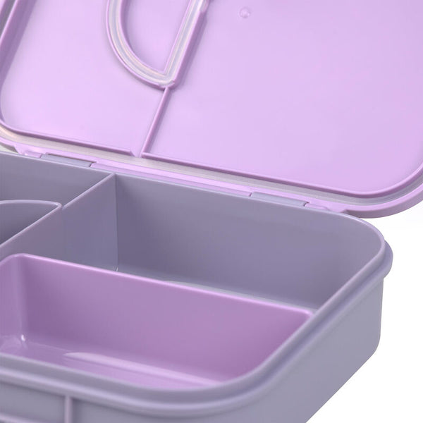 Lassig - Little Gang - Bento Lunchbox - Heart lilac
