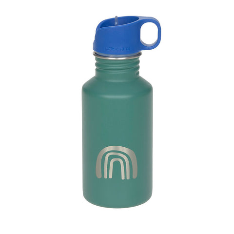 Lassig - Little Gang - Bottle Stainless Steel - Rainbow green