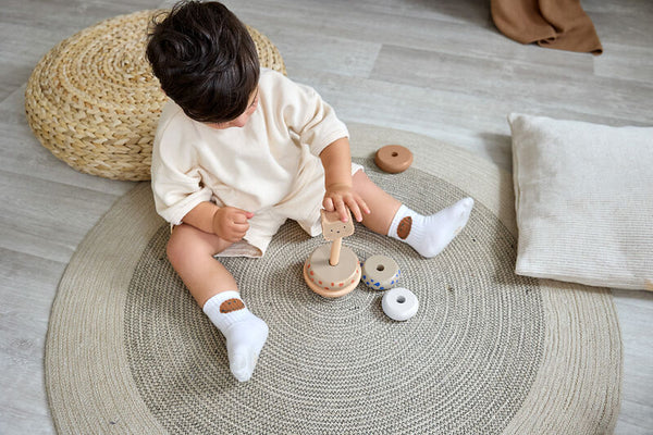 Lassig - Little Mateys - Stacking Ring Tower Wood