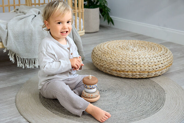 Lassig - Little Mateys - Stacking Ring Tower Wood