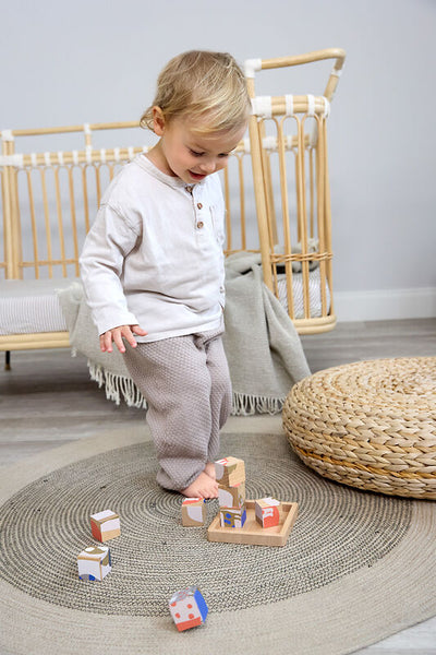 Lassig - Little Mateys - Cube Puzzle Wood