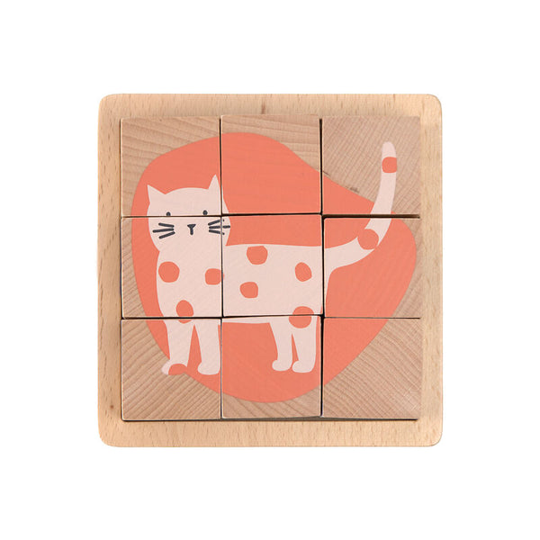Lassig - Little Mateys - Cube Puzzle Wood