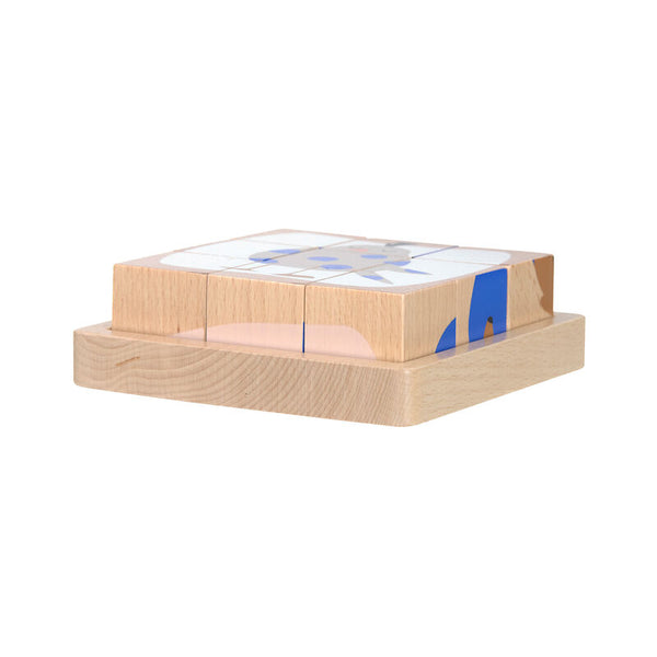 Lassig - Little Mateys - Cube Puzzle Wood
