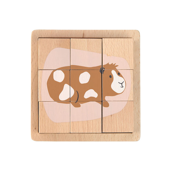 Lassig - Little Mateys - Cube Puzzle Wood