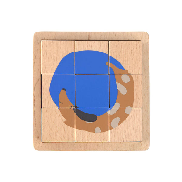 Lassig - Little Mateys - Cube Puzzle Wood