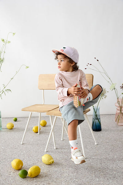 Lassig - Happy Fruits - Kids Skater Cap - Cherry lilac/peach