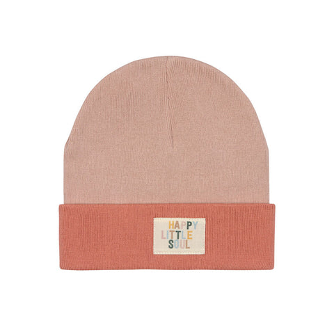 Lassig - Little Gang  - Beanie GOTS - Peach/sugar coral