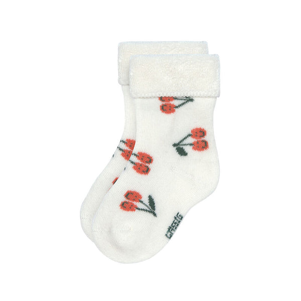 Lassig - Terry Socks GOTS 3 pcs - Cherry peach
