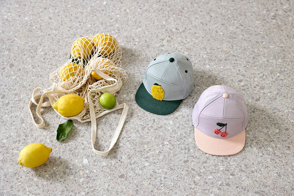 Lassig - Happy Fruits - Kids Skater Cap - Cherry lilac/peach