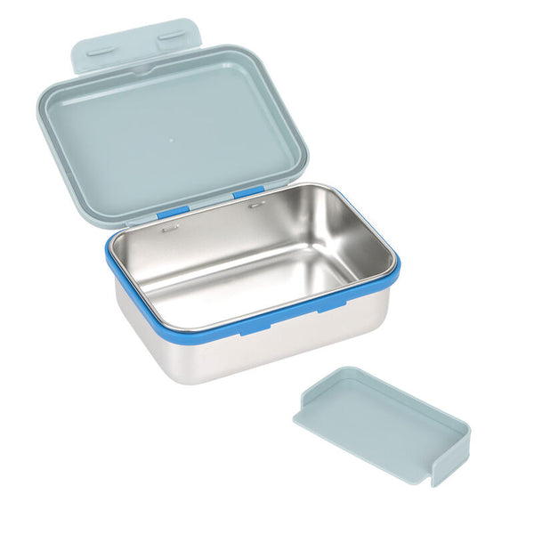 Lassig - Lunchbox Stainless Steel Sunny Explorer Green/blue