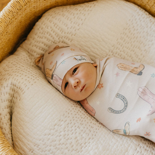 Copper Pearl - Cheyenne Swaddle Blanket