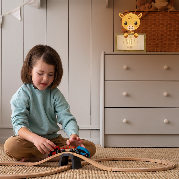 Vintiun - Small Lamp Giraffe (powered by battery or USB C cable) + Lettering Kit