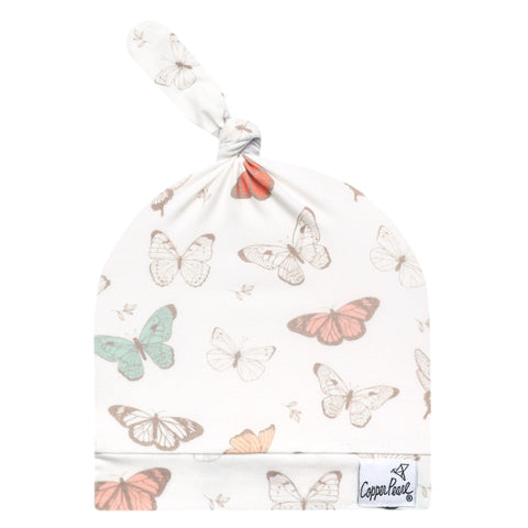 Copper Pearl - Luna Top Knot Hat