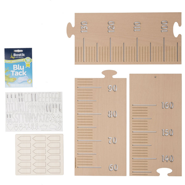 Vintiun - Children's Meter Mearsuring Rod + Lettering Kit