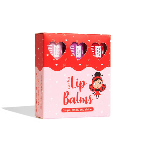 Miss Nella - Lip Balm Trio Pack (Cutie Pie, Honey Bunny, Luvvy Wuvvy)