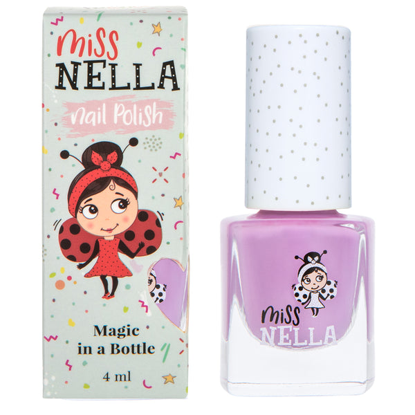 Miss Nella - Peel Off Nail Polish - Bubble Gum - Lilac