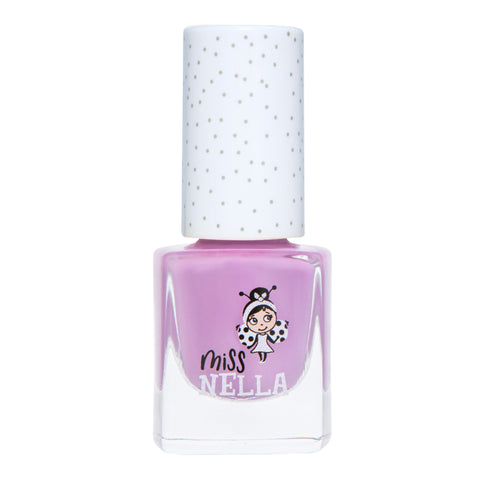 Miss Nella - Peel Off Nail Polish - Bubble Gum - Lilac