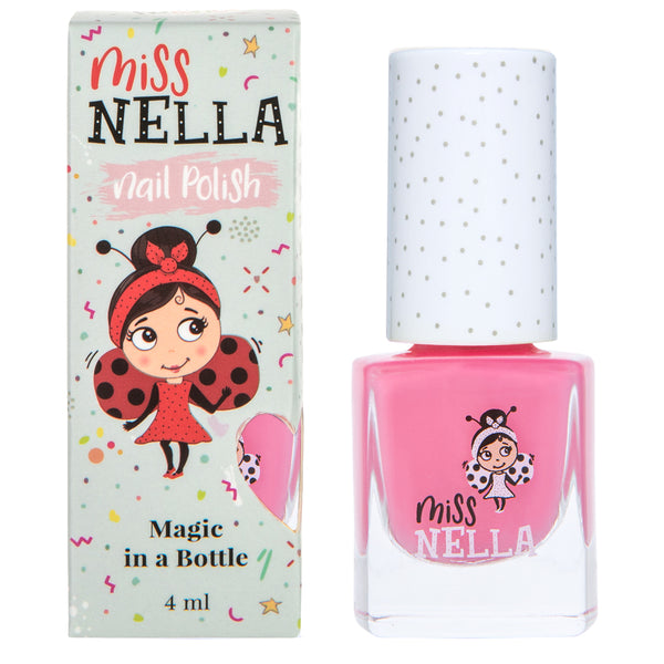 Miss Nella - Peel Off Nail Polish - Pink A Boo - Pink