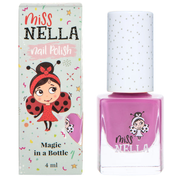 Miss Nella - Peel Off Nail Polish - Little Poppet - Purple