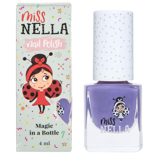 Miss Nella - Peel Off Nail Polish - Sweet Lavender - Deep Violet