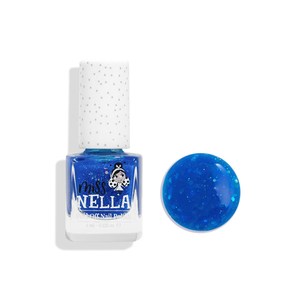 Miss Nella - Peel Off Nail Polish - Cool Kid - Royal Blue