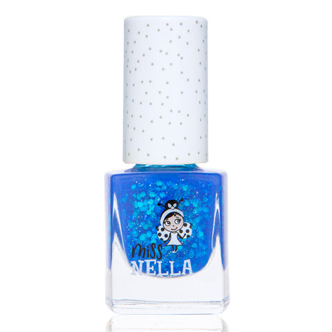 Miss Nella - Peel Off Nail Polish - Cool Kid - Royal Blue