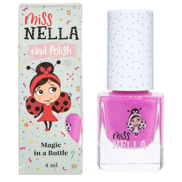 Miss Nella - Peel Off Nail Polish - Blueberry Smoothie - Pastel Purple