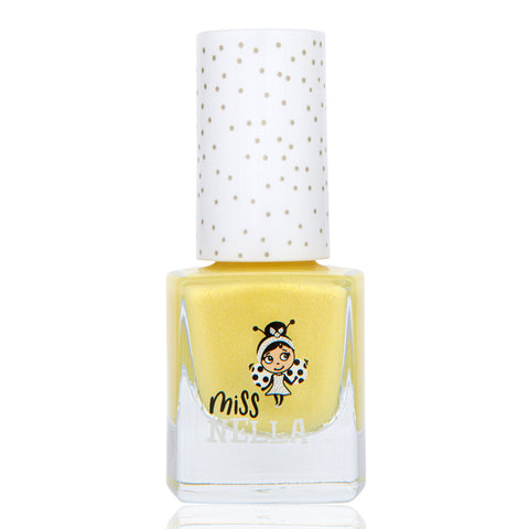 Miss Nella - Peel Off Nail Polish - Banana Split - Light Yellow