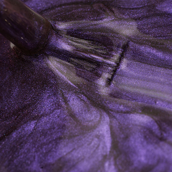 Miss Nella - Peel Off Nail Polish - Galactic Unicorn - Chrome Purple