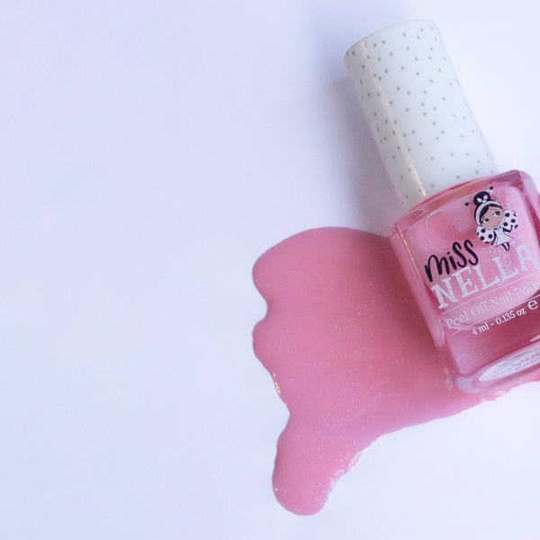 Miss Nella - Peel Off Nail Polish - Cheeky Bunny - Light Pink