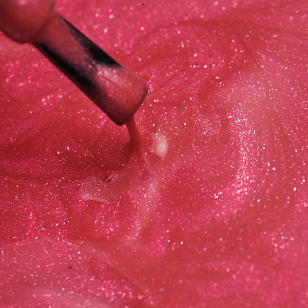 Miss Nella - Peel Off Nail Polish - Tickle Me Pink - Shimmery Pink