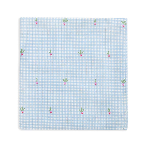 Avery Row - Muslin Swaddle - Radish