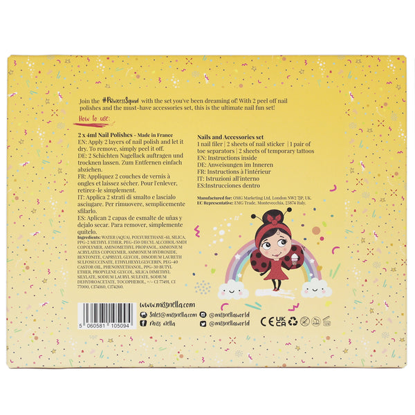 Miss Nella - ManiCute Nail Polish and Accessories Set - Summer