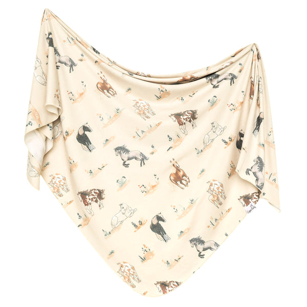 Copper Pearl - Montana Swaddle Blanket