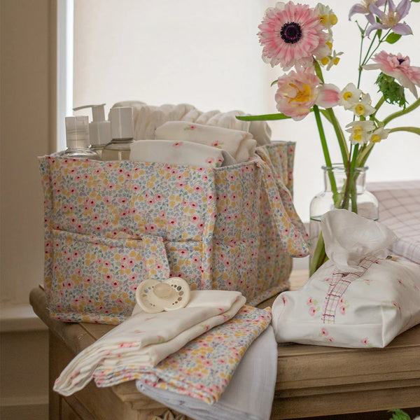 Avery Row - Nappy Caddy - Wildflower