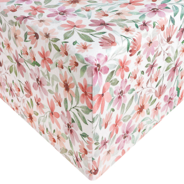 Copper Pearl - Natalie Premium Crib Sheet