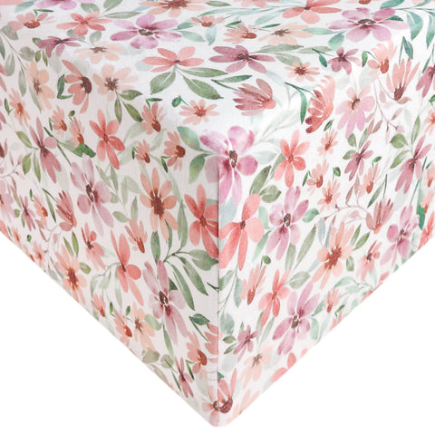 Copper Pearl - Natalie Premium Crib Sheet