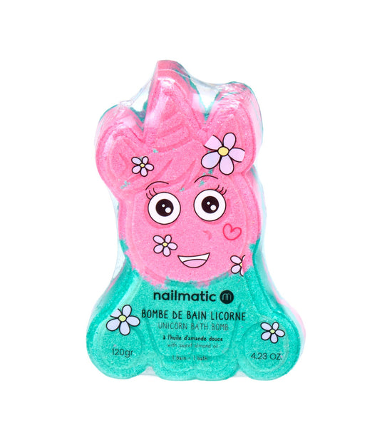 Nailmatic Kids- Pink Unicorn Bath Bomb 120g