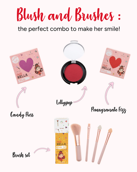 Miss Nella - Makeup Brush Set